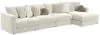 Jackson Furniture Industries 2235/36/31/76/4-16 Jackson Furniture Industries 2235/36/31/76/4-16 Ritzy - 4 Piece Modular Sectional (RSF Chaise) - Bone