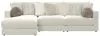 Jackson Furniture Industries 2235/75/31/37-16 Jackson Furniture Industries 2235/75/31/37-16 Ritzy - 3 Piece Modular Sofa Chaise (LSF Chaise) - Bone
