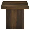 Coaster Fine Furniture 710887 Devar - Square Engineered Wood Side End Table - Dark Pine