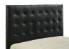 Coaster Fine Furniture 315911BLKKE Medley - Genuine Leather Eastern King Platform Bed - Black