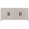 Liberty Furniture 2255W-AC1000 Liberty Furniture 2255W-AC1000 Montecito - 4 Door Accent Cabinet - Sanctuary White