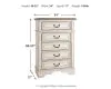 Ashley Furniture B743-45 Realyn - Chest - Chipped White
