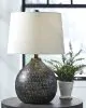 Ashley Furniture L207294 Maire - Metal Table Lamp  - Black / Gold Finish