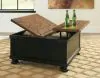 Ashley Furniture T468-00 Valebeck - Lift Top Cocktail Table - Black / Brown