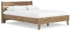 Ashley Furniture EB1866B3 Ashley Furniture EB1866B3 Deanlow - Queen Platform Panel Bed - Honey