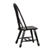 Liberty Furniture 17-C4032 Treasures - Sheaf Back Side Chair - Rustic Oak