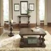 Liberty Furniture 231-OT-3PCS Sedona - 3 Piece Table Set (1 Cocktail 2 End Tables) - Kona Brown