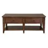 Liberty Furniture 210-OT-3PCS Lake House - 3 Piece Table Set (1 Cocktail 2 End Tables) - Rustic Brown