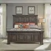 Liberty Furniture 361-BR-QPB Liberty Furniture 361-BR-QPB Big Valley - Queen Panel Bed - Brown