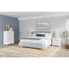Riverside Furniture 30795-30796-30772 Riverside Furniture 30795-30796-30772 Rosalie - King Upholstered Bed - Blue / White