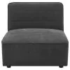 Coaster Fine Furniture 552081-SET Sunny - 6 Piece Upholstered Modular Sectional Sofa - Charcoal