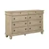 Liberty Furniture 589WT-BR31 Liberty Furniture 589WT-BR31 Rustic Traditions - 8 Drawer Dresser - Saddle Tan
