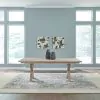 Liberty Furniture 789-DR-DPS Brentwood - Double Pedestal Table - Sandstone