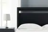 Ashley Furniture EB3392-157 Finch - Queen Panel Headboard - Black