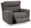 Ashley Furniture 61003/58/57/31/77/46/62/13 Ashley Furniture 61003/58/57/31/77/46/62/13 Next-Gen Durapella - 7 Pc. - 6-Piece Power Reclining Sectional, Power Recliner - Slate