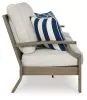 Ashley Furniture P701-838 Rainier Ranch - Sofa With Cushion - Brown / Beige