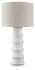 Ashley Furniture L235854 Ashley Furniture L235854 Veraleigh - Poly Table Lamp - White