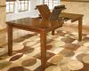 Ashley Furniture D594/35/01(4)/00 Ralene - 6 Pc. - Extension Table, 4 Side Chairs, Bench - Light Brown