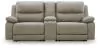 Ashley Furniture PC99201S3 Ashley Furniture PC99201S3 Narwhal Place - 3-Piece Power Reclining Sectional With Storage Console - Pebble