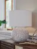 Ashley Furniture L100894 Vien - Terracotta Table Lamp - Distressed White