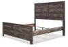 Ashley Furniture B440B11 Ashley Furniture B440B11 Wynnlow - King Crossbuck Panel Bed - Gray
