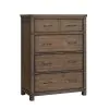 Samuel Lawrence Furniture S918-440 Cambridge - 4-Drawer Chest - Brown