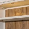 Liberty Furniture 498-ENTW-ECP Morgan Creek - Entertainment Center With Piers - Antique White / Wirebrushed Tobacco Accents
