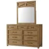 Riverside Furniture 50561 Bozeman - Mirror - Light Brown