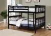 CoasterEveryday 460359 Chapman - Wood Full Over Full Bunk Bed - Black