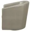 CoasterEssence 902726 Turner - Upholstered Barrel Back Swivel Chair - Champagne