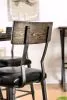 Furniture of America CM3370RPT Mullane - Counter Height Table - Weathered Gray / Rustic Dark Oak
