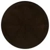 Coaster Fine Furniture 115100-S5 Twyla - 5 Piece Round Wood Dining Table Set - Dark Cocoa