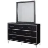 New Classic 00-B1891-DM New Classic 00-B1891-DM Ava - Dresser & Mirror - Black