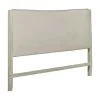 Liberty Furniture 694-BR13HU New Haven - Queen Upholstered Panel Headboard - Sanctuary White