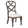 Liberty Furniture 765-C2501S Providence Park - Wood Back Side Chair - Chateau Brown