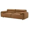 Coaster Fine Furniture 509501 Buxton - Top Grain Leather Upholstered Sofa - Orange