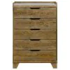 Coaster Fine Furniture 222975 Henderson - 5-Drawer Bedroom Chest Of Drawers - Medium Oak