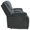 Ashley Furniture 7650494 Draycoll - DBL Rec Loveseat w/Console - Dark Gray