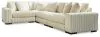 Ashley Furniture 21104S8 Ashley Furniture 21104S8 Lindyn - 4-Piece Sectional - Ivory
