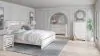 Ashley Furniture B2640/31/36/46/69/56/97/92(2) Ashley Furniture B2640/31/36/46/69/56/97/92(2) Altyra - 8 Pc. - Dresser, Mirror, Chest, King Panel Bookcase Bed, 2 Nightstands - White