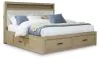Ashley Furniture B602B4 Ashley Furniture B602B4 Calmoro - Queen Bookcase Bed - Gray