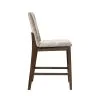 New Classic D3434-CS-CRM Kody - Upholstered Counter Chair (Set of 2) - Cream
