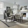 Liberty Furniture 615-C6501S-B Liberty Furniture 615-C6501S-B Americana Farmhouse - Upholstered Shelter Side Chair - Beige / Black
