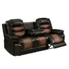 New Classic U7005-30-BRN Nikko - Sofa With Dual Recliner - Two Tone Brown