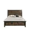 New Classic 00-1334-100 Blue Ridge - 6/6 King Bed - Dark Brown