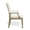 Riverside Furniture 59453 Myra - Upholstered Arm Dining Chair (Set of 2) - Natural