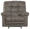 Jackson Furniture Industries 47922-1428/68 Machado - Chaise Rocker Recliner With Oversized Xtra Comfort Footrest - Charcoal
