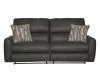 Jackson Furniture Industries 3071-1280/28-2509/28 Jackson Furniture Industries 3071-1280/28-2509/28 Dorian - Reclining Sofa - Charcoal