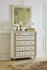 CoasterElevations 223525 Antonella - 5-Drawer Bedroom Chest - Ivory And Camel