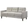 Coaster Fine Furniture 506785 Bowen - Upholstered Track Arm Tufted Sofa - Beige